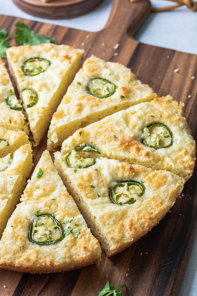 Cheesy Low Carb Keto Cornbread with Jalapenos Low Carb Maven