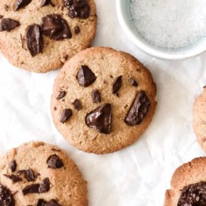 Coconut flour chocolate chip cookies