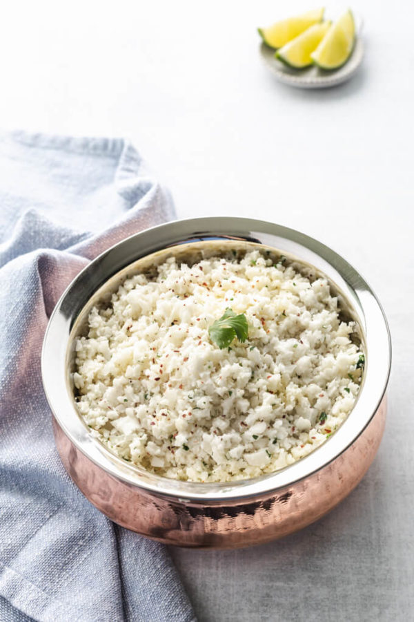 cilantro cauliflower rice