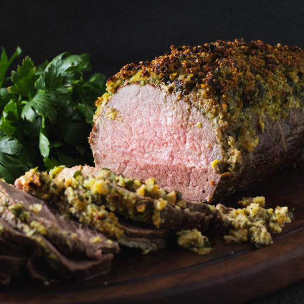 Herb Crusted Eye Round Roast Beef Low Carb Maven