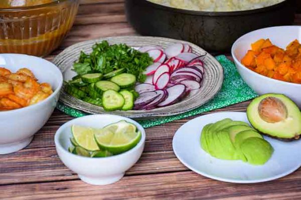 Buddha Bowl With Shrimp Low Carb Low Carb Maven