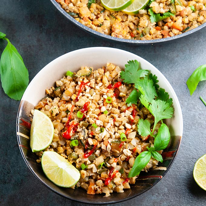 Thai Cauliflower Fried Rice