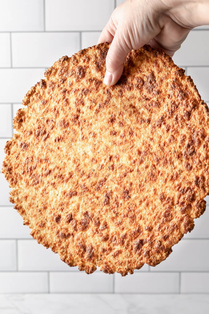 Crispy Cauliflower Pizza Crust (Keto) Low Carb Maven