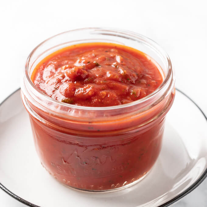 Easy Keto Tomato Sauce - Quick Marinara - Green and Keto