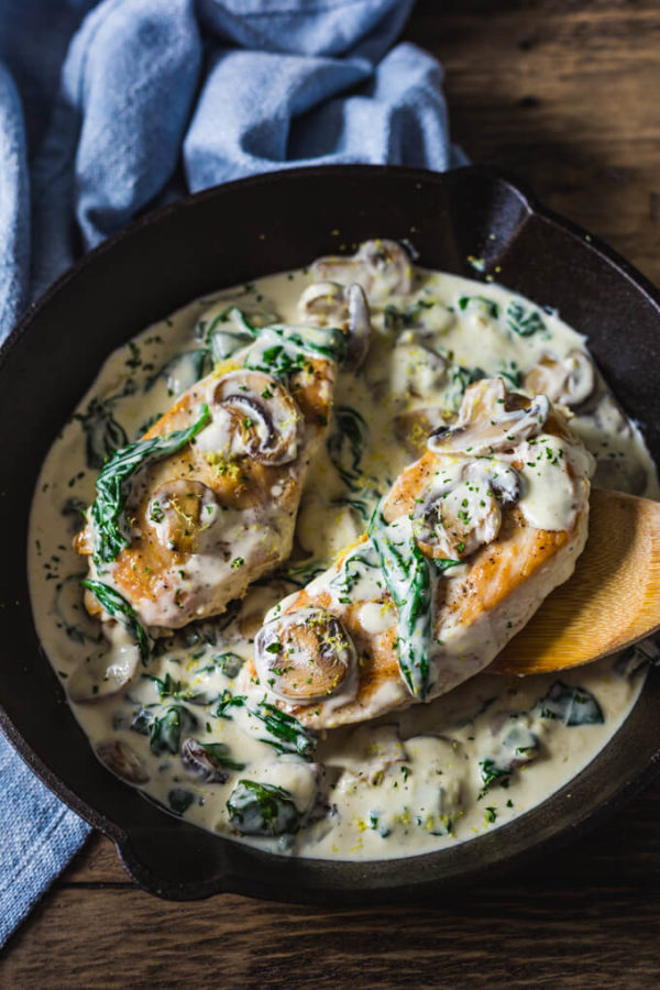 Keto Chicken Florentine Recipe