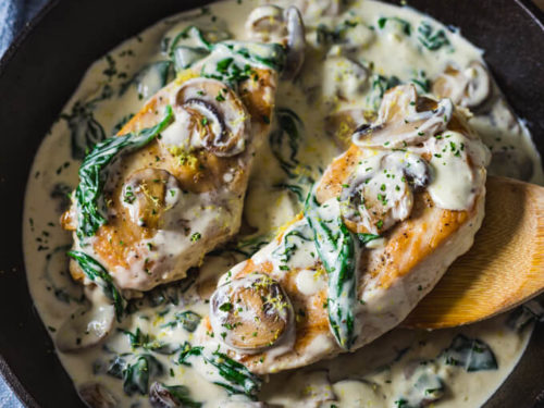 Keto Chicken Florentine Recipe Low Carb Maven