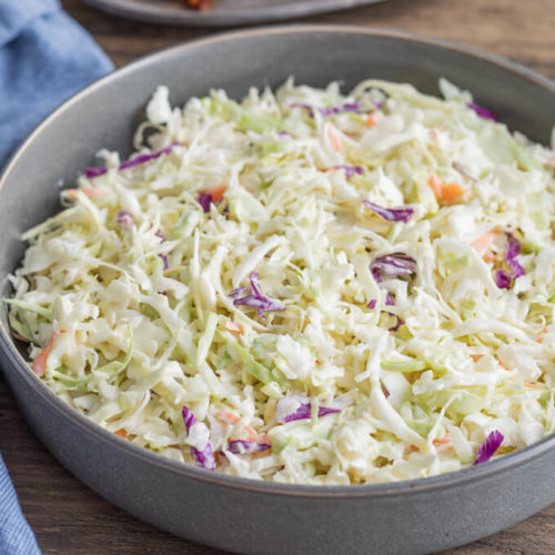 Creamy Keto Coleslaw Recipe Low Carb Maven