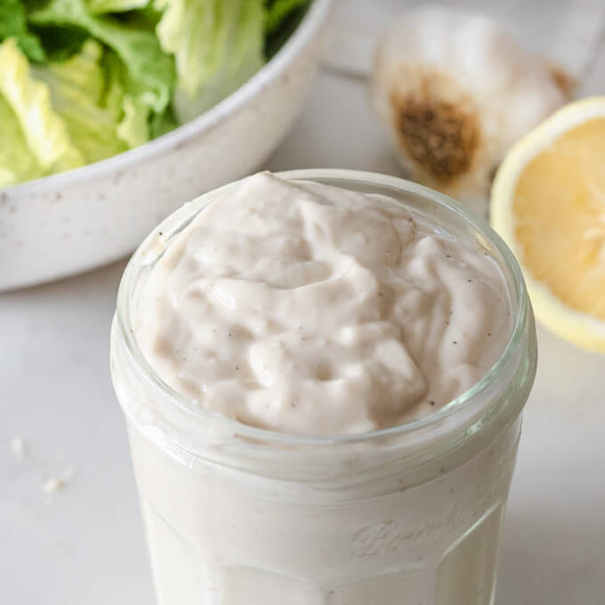 Easy Caesar Dressing (keto, low carb) Low Carb Maven