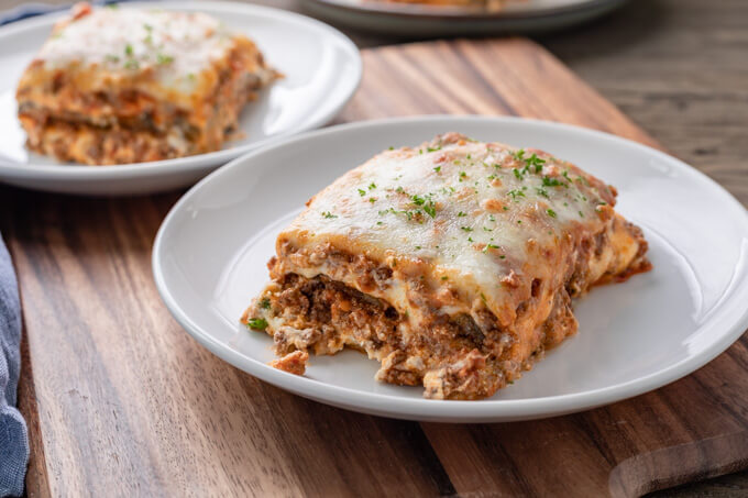 Keto Eggplant Lasagna with Meat Sauce - Low Carb Maven