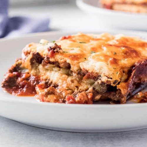 Vegetarian Keto Lasagna With Mushroom Ragu Low Carb Maven