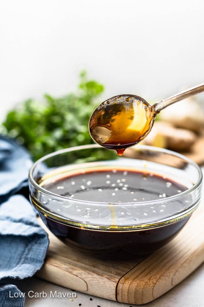 Keto Teriyaki Sauce (Sugar-free, Gluten-free) - Low Carb Maven